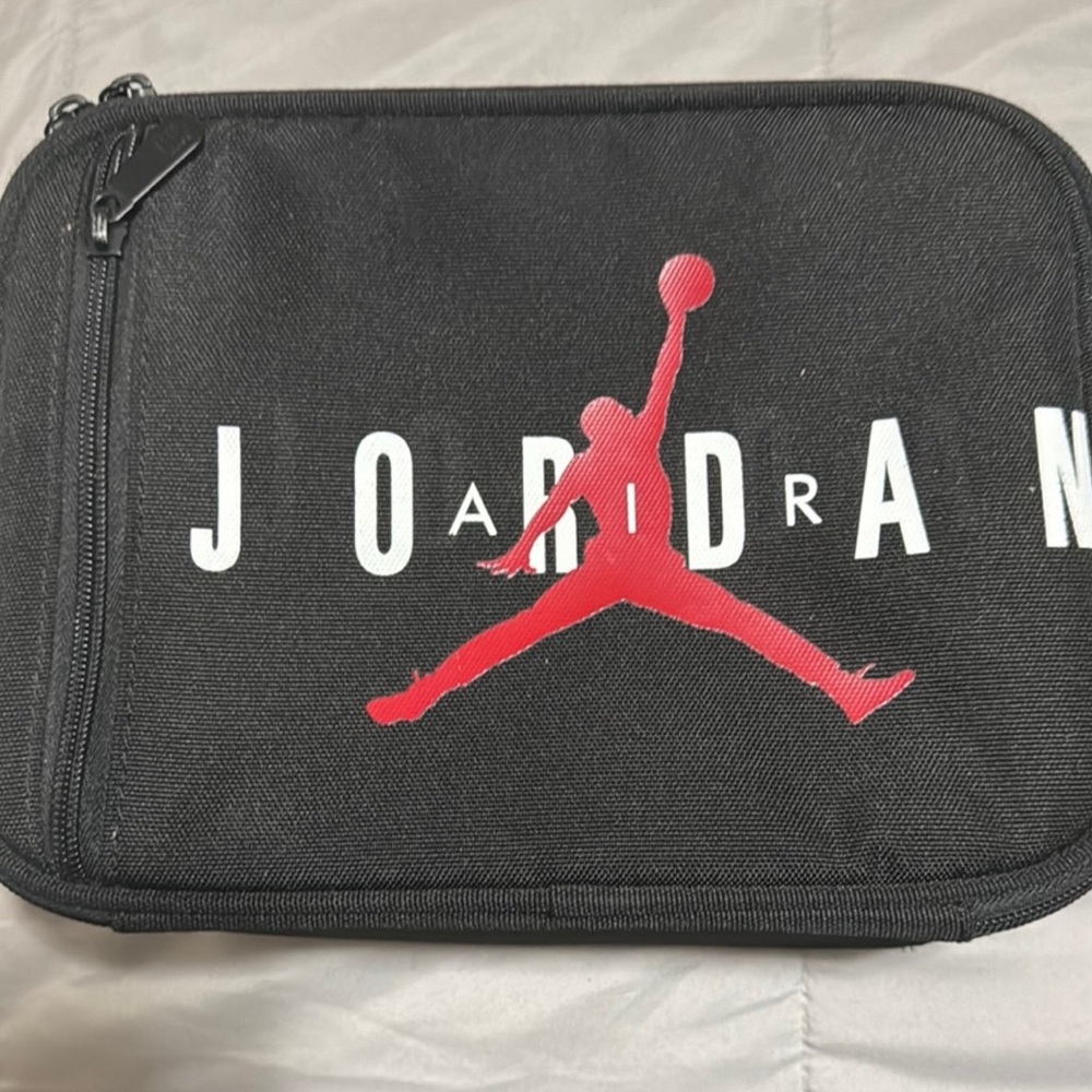 Jordan Black and Red Lunch Box